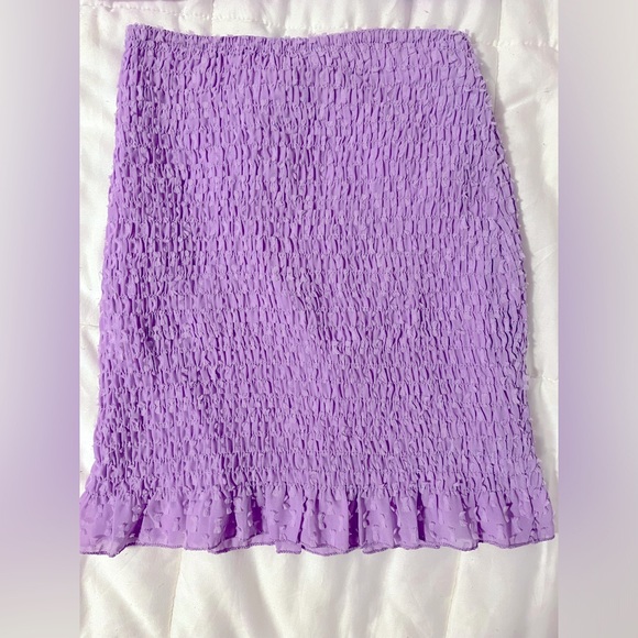 Fashion Nova Women’s Violet Co-Ord Set (Top + Skirt) - Picture 4 of 5